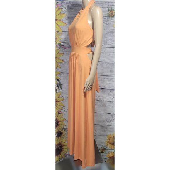 Susana Monaco x Revolve High Neck Low Back 40" in Tango Size XL NWT - Picture 4 of 12